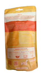 Back of Yakety Yaks Large 2-pack showing nutrition facts, cautions and puff instructions