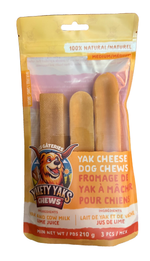 Front of Yakety Yaks Medium 3-pack, minimum 210 g